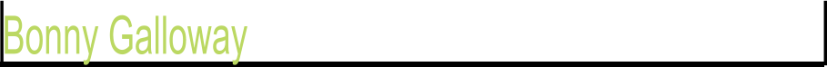Bonny Galloway